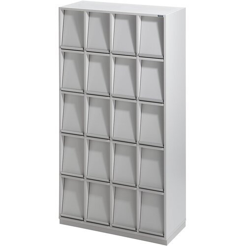 eurokraft pro Omara z loputami, z 20 loputami, VxŠxG 1864 x 1000 x 420 mm Cene