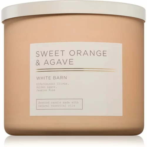 Bath & Body Works Sweet Orange & Agave dišeča sveča 411 g