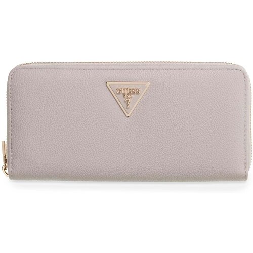 Guess Denarnice Laurel Ii Slg Large Zip Around Bež Cene
