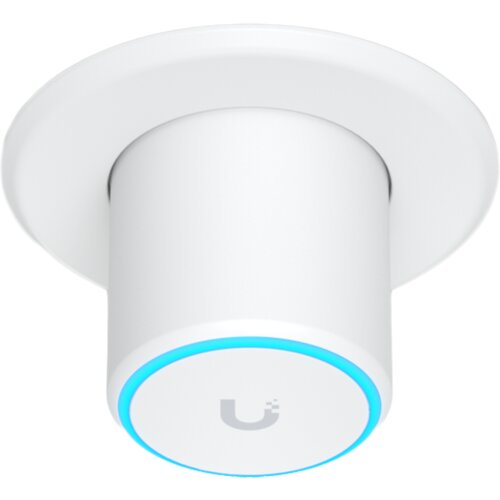 Unknown UBIQUITI U6 Mesh, WiFi 6, 6 spatial streams, 140 m² (1,500 ft²) coverage, 300+ connected devices, Powered using PoE, GbE uplink, Versatile tabletop, wall, and pole mounting, Weatherproof (outdoor exposed). Cene