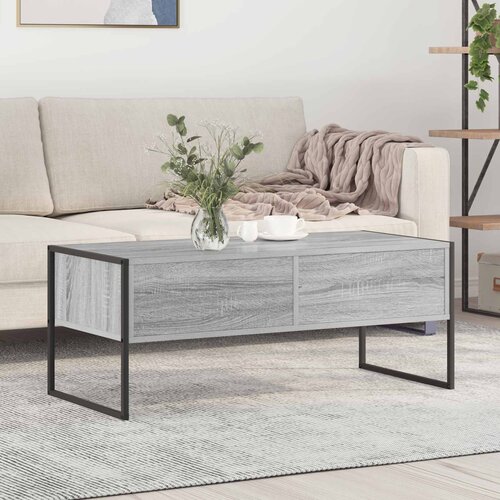 Kava Stol Siva Sonoma 100 x 46 x 40 cm Konstruirano drvo Cijene