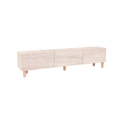 Hanah home Hanah Kućna TV komoda Alvin, 180x42x31,4 cm, Siva Slike