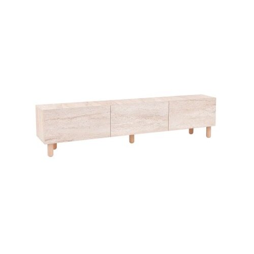 Hanah home tv polica alvin travertine Slike