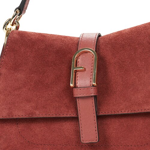 Furla FLOW MINI TOP HANDLE Smeđa Slike