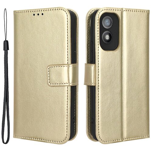 INORCO Za Itel A18 Crazy Horse Texture Wallet Case PU usnjeno stojalo Folio Flip Ovitek za telefon, (22036027) Slike