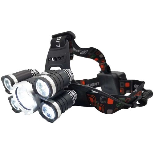 Bass Polska 5 x LED naglavna svetilka, polnilna naglavna svetilka, (22136089) Cene
