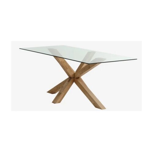 TS AGERBY 90x190 staklo/hrast 3670218 Cene