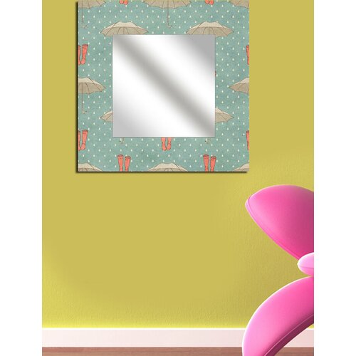 Wallity Ogledalo MA-24, 50x50 cm, Šareno Cene