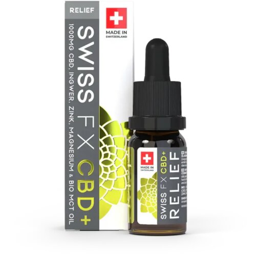 Swiss FX CBD olje RELIEF - 10 ml Cene