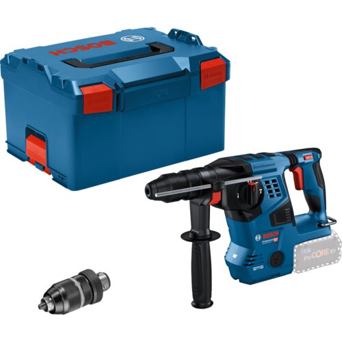 Bosch gbh 18V-28 cf akumulatorski elektro-pneumatski čekić za bu&amp;scaron;enje sa sds plus prihvatom, solo, karton 0611921001 Slike