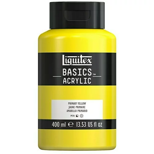 LIQUITEX Basics Akrilna boja (Osnovna žuta, 400 ml, Boca)