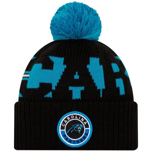 New Era Carolina Panthers NFL 2020 Official Sideline Cold Weather Sport Knit zimska kapa Slike