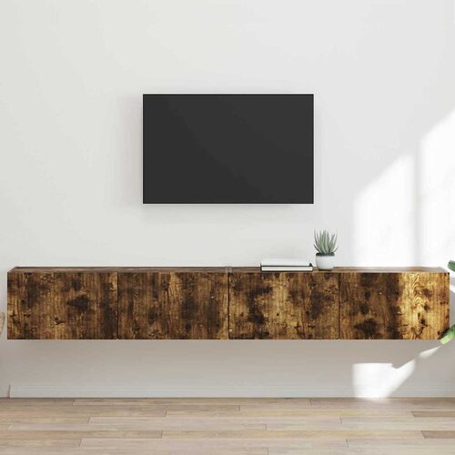 vidaXL TV zidni ormar Zidne 2 pcs Dimljeni hrast 60 x 31 x 29.5 cm Cijene
