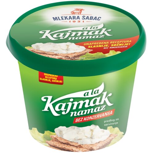 Mlekara Šabac Sirni namaz Ala kajmak 250g Cene