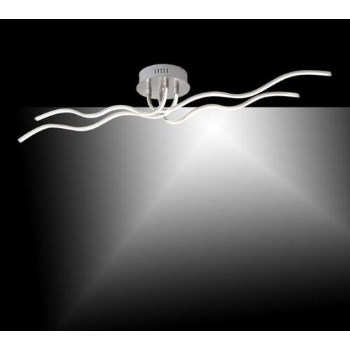 Just light. 15126-55 - led plafonski luster wave LED/29,4W/230V hrom Slike
