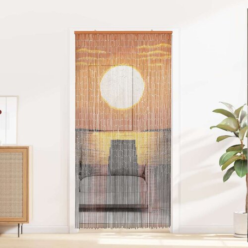  Zavjesa za vrata protiv muha višebojna 200 x 100 cm Bambus - 100 x 200 cm Zalazak sunca Cene