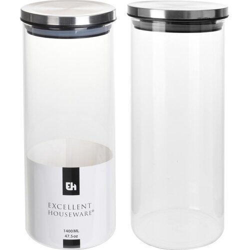  STAKLENKA S POKLOPCEM 1400ML Slike