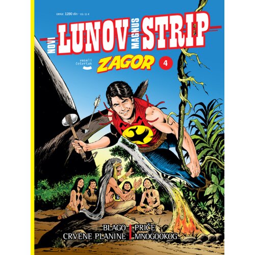 Veseli četvrtak Grupa autora - Zagor: Blago crvene planine (korica A) Slike