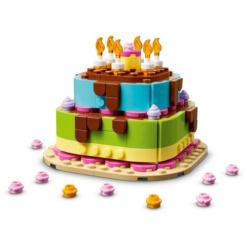 Lego Iconic - Rođendanska torta (40815) Slike