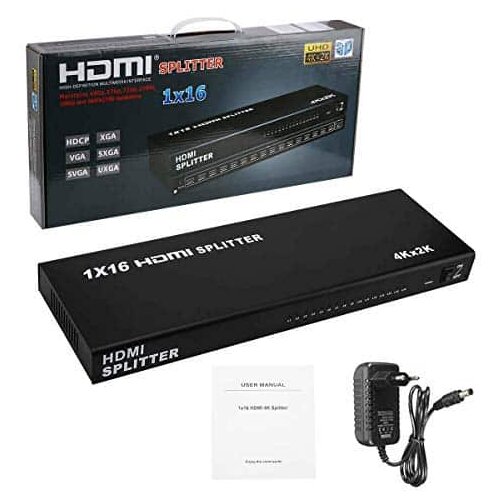 HDMI spliter aktivni 1/16 12V/3A KT-HSP-1.16 Slike