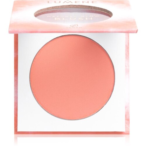 Lumene Natural Glow pudrasto rdečilo odtenek 1 Coral Glow 4 g Cene