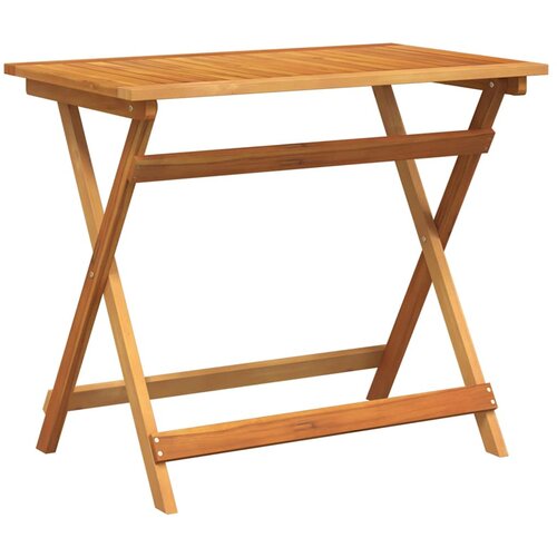 vidaXL sklopivi vrtni stol pravokutni 100x55x75 cm čvrsto drvo bagrem Cijene