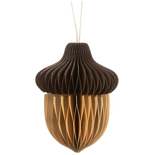 Sass & Belle Papirnat ukras za božićno drvce Honeycomb Acorn – Cijene