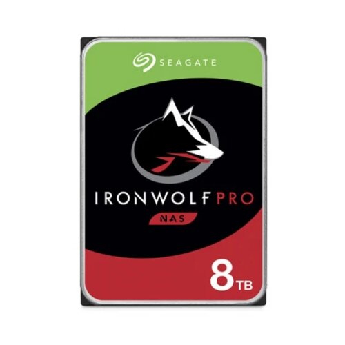 HDD Seagate 8TB Ironwolf Pro 256MB SATA3 7200 ST8000NT001 Slike