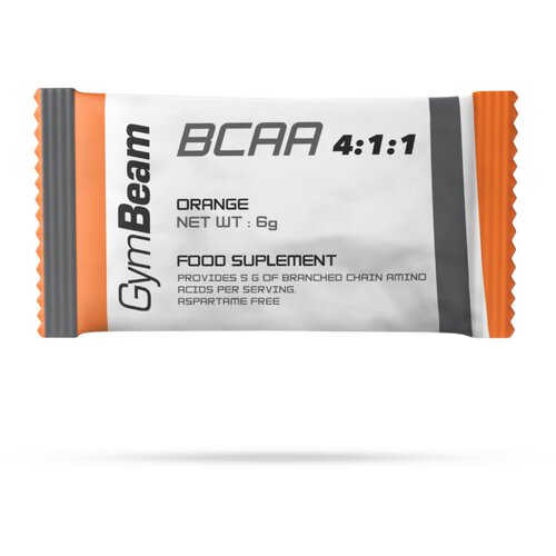 GymBeam BCAA 4:1:1 Instant 6 g pomorandža Slike