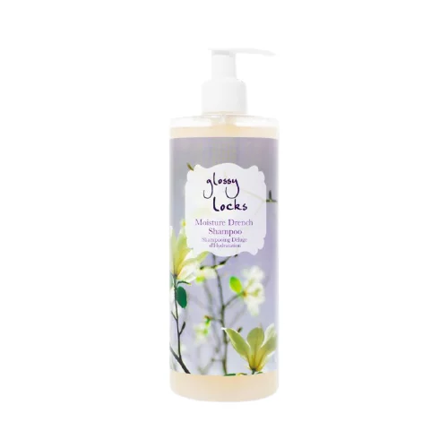100% Pure Glossy Locks šampon za suhe in izsušene lase - 400 ml