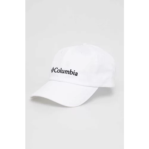 Columbia Kapa sa šiltom boja: bijela, s aplikacijom