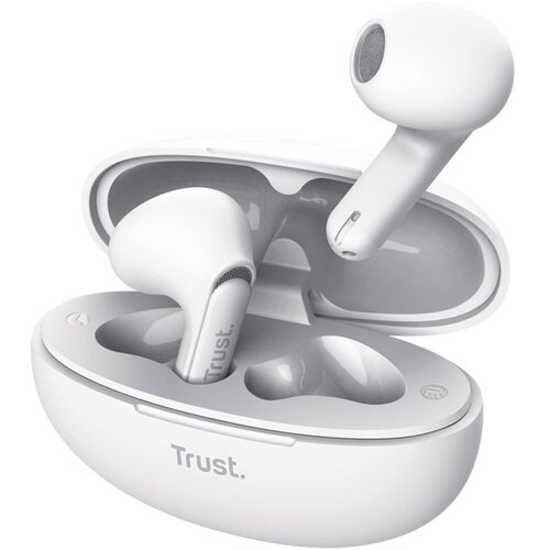 Trust Slušalice Yavi Bluetooth ENC Earphones bubice White Cene