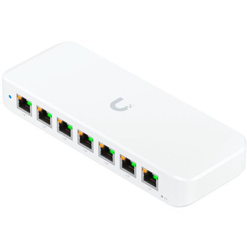 Ubiquiti lan switch USW-ULTRA-60W 8x1G/7PoE/L2/60W Slike