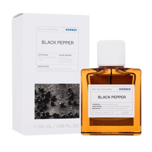 Korres Black Pepper 50 ml toaletna voda unisex Slike