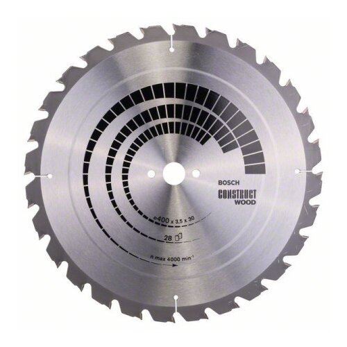 Bosch List kr.pile 400X30 28Z Construct Wood - 2608640693 Slike