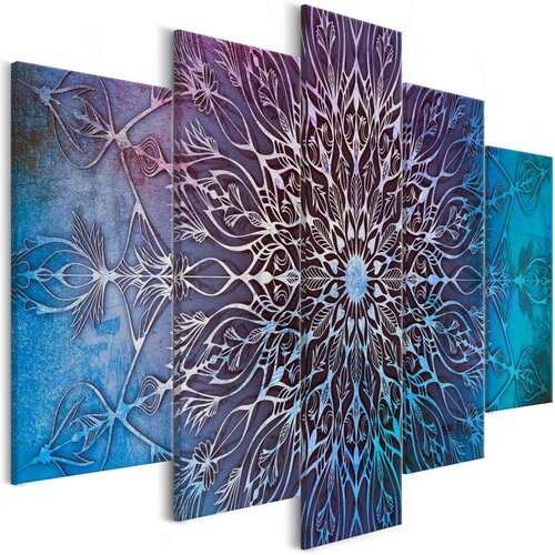  Slika - Center (5 Parts) Wide Blue 100x50 Slike