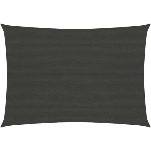 vidaXL Senčno jadro HDPE 2x3,5 m antracitno, (20609273) Cene