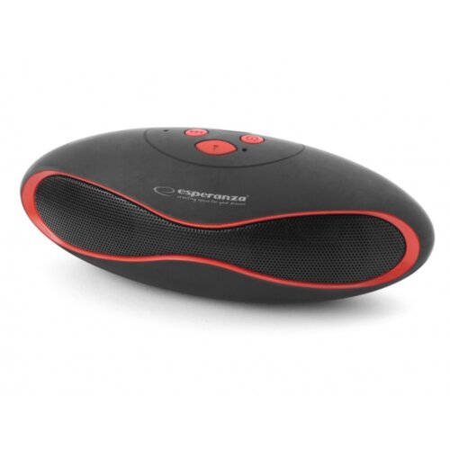 Esperanza Zvučnici BLUETOOTH ESPERANZA TRIVAL, 3W, FM Radio, USB+microSD, BLACK-RED, EP117KR Cijene
