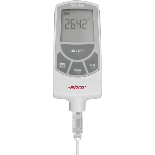 Ebro TFX 430 + TPX 230 naprava za merjenje temperature -100 - +400 &amp;deg;C s togim tipalom, (20641165) Slike