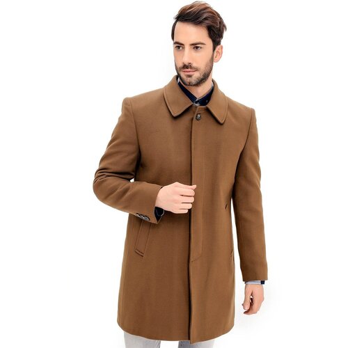 Dewberry PLT8365 MEN'S COAT-CAMEL Cene