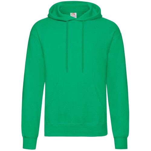 Fruit Of The Loom Green Men&amp;#039;s Hooded Sweat Slike