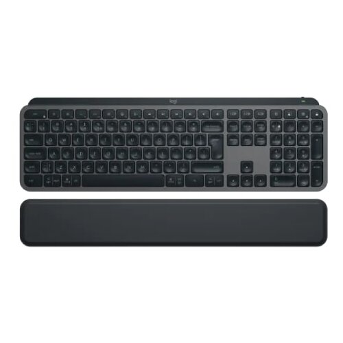 Logitech MX Keys S Plus Bluetooth Illuminated Keyboard with Palm Rest - GRAPHITE - US INT'L Slike