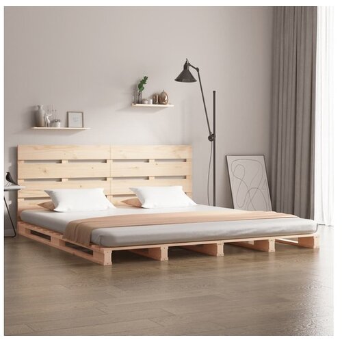  Okvir za krevet 120 x 190 cm masivna borovina 4FT bračni Cijene