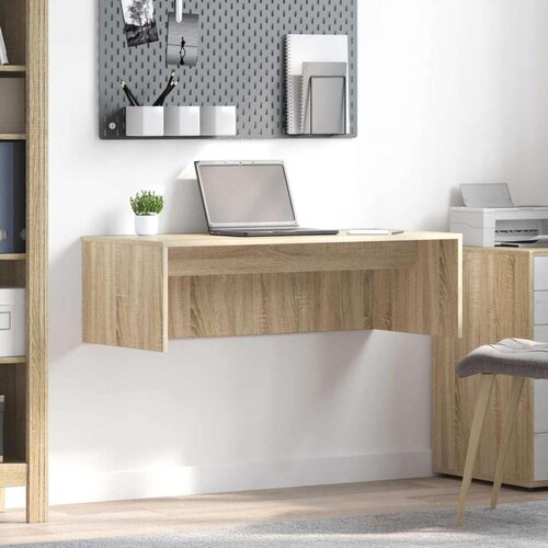  Stol za zid Sonoma hrast 100 x 45 x 30 cm Konstruirano drvo Cene