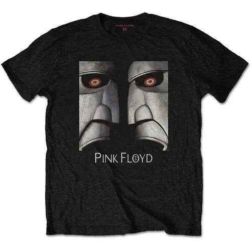 Pink Floyd Majica Metal Heads Close-Up Unisex Črna S