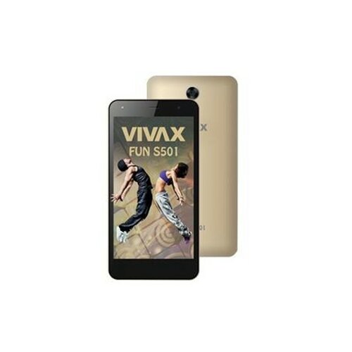 Vivax SMART Fun S501 gold mobilni telefon Slike