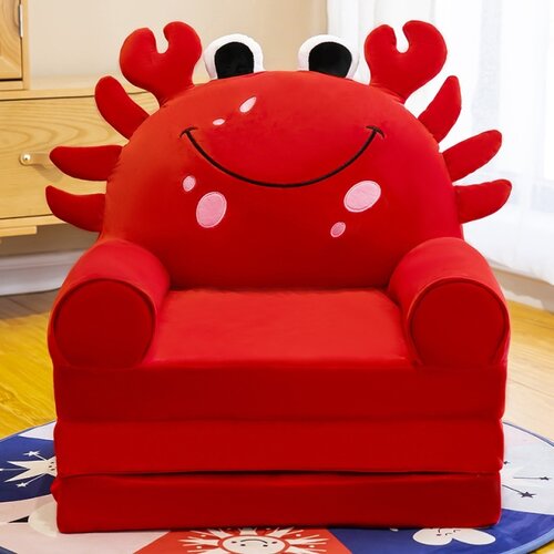  Foteljica za decu Red Crab Cene