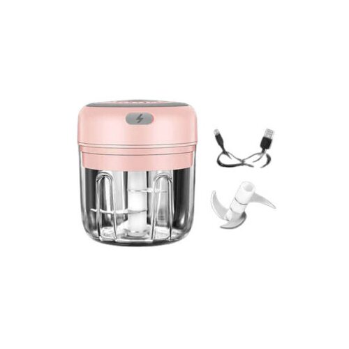 Smania Mini sekljalnik EzChop - Rožnata – 250 ml Cene