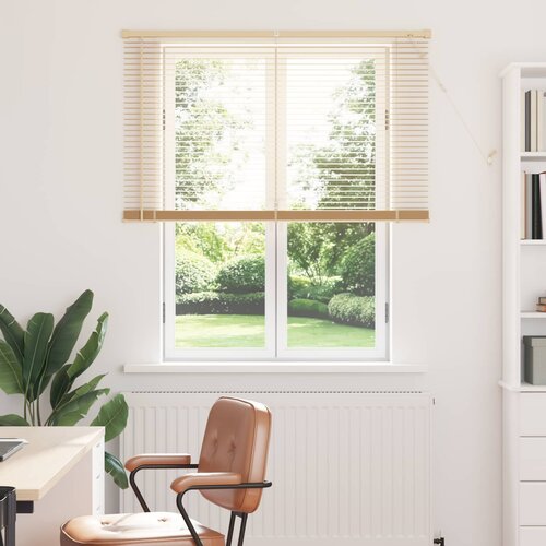  Venecijanska roleta Svijetlo smeđa s uzorkom 150 x 120 cm PVC Cijene