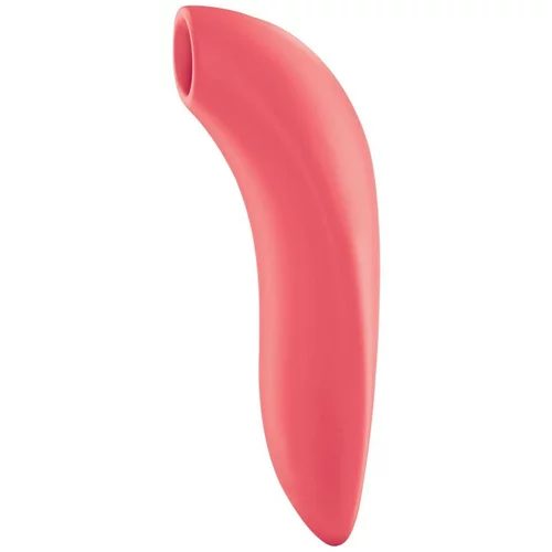 We Vibe Melt - vodoodporen pametni stimulator klitorisa, ki ga je mogoče ponovno napolniti (koralna barva)